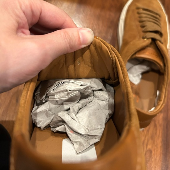 The Good Man Brand Edge Low Top In Suede Size 9 Brand New Brown Snuff Men’s - Picture 5 of 7